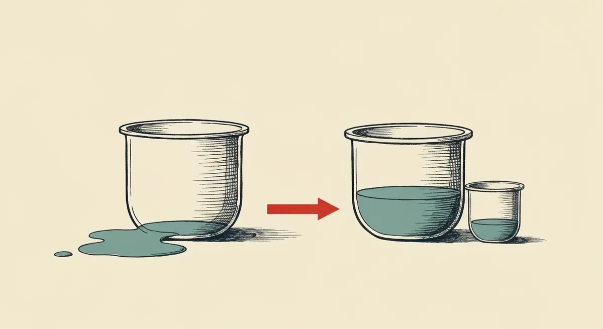 Match the method to the volume you actually have